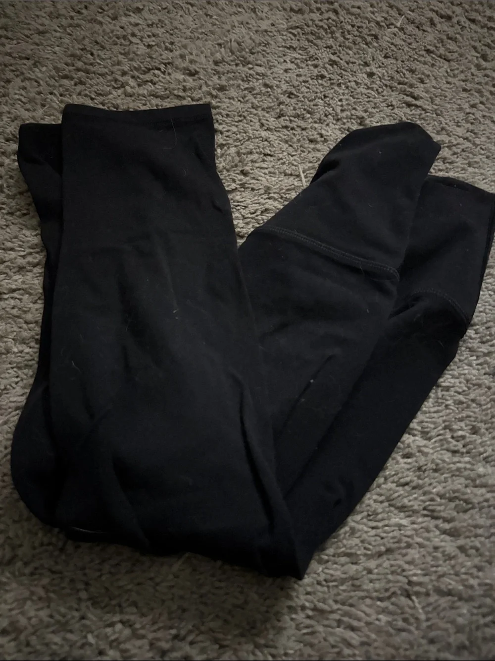 Lululemon Black Girls' High-Rise Athletic Leggings